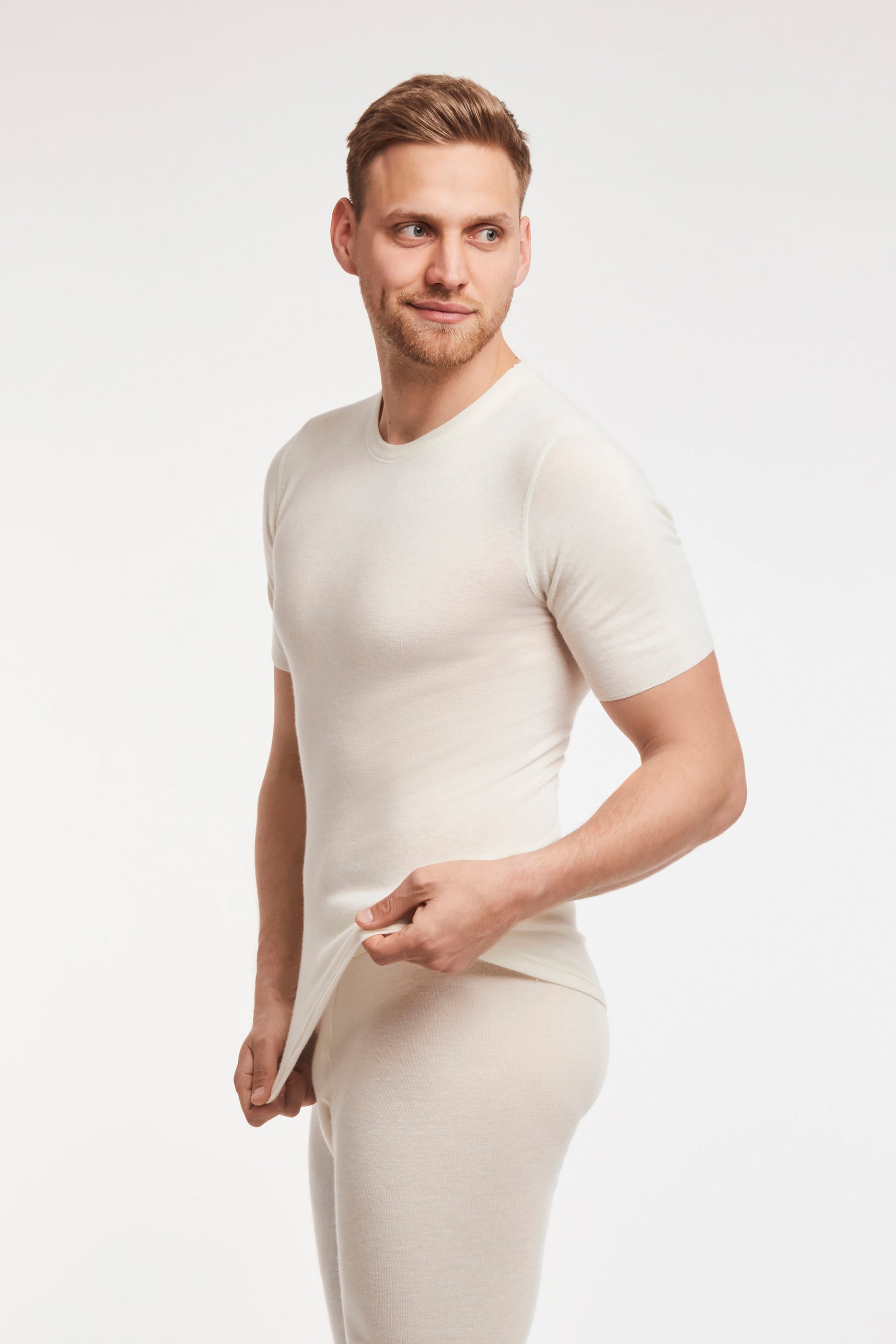 Herren Hemd halbarm - Angora 20 für Freizeit und Beruf.