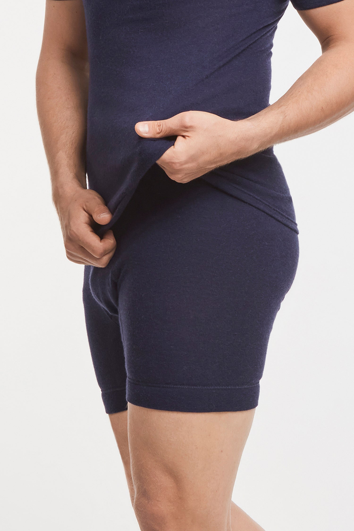 Herren Unterhose - Angora 20, wärmend und funktional mit Eingriff.