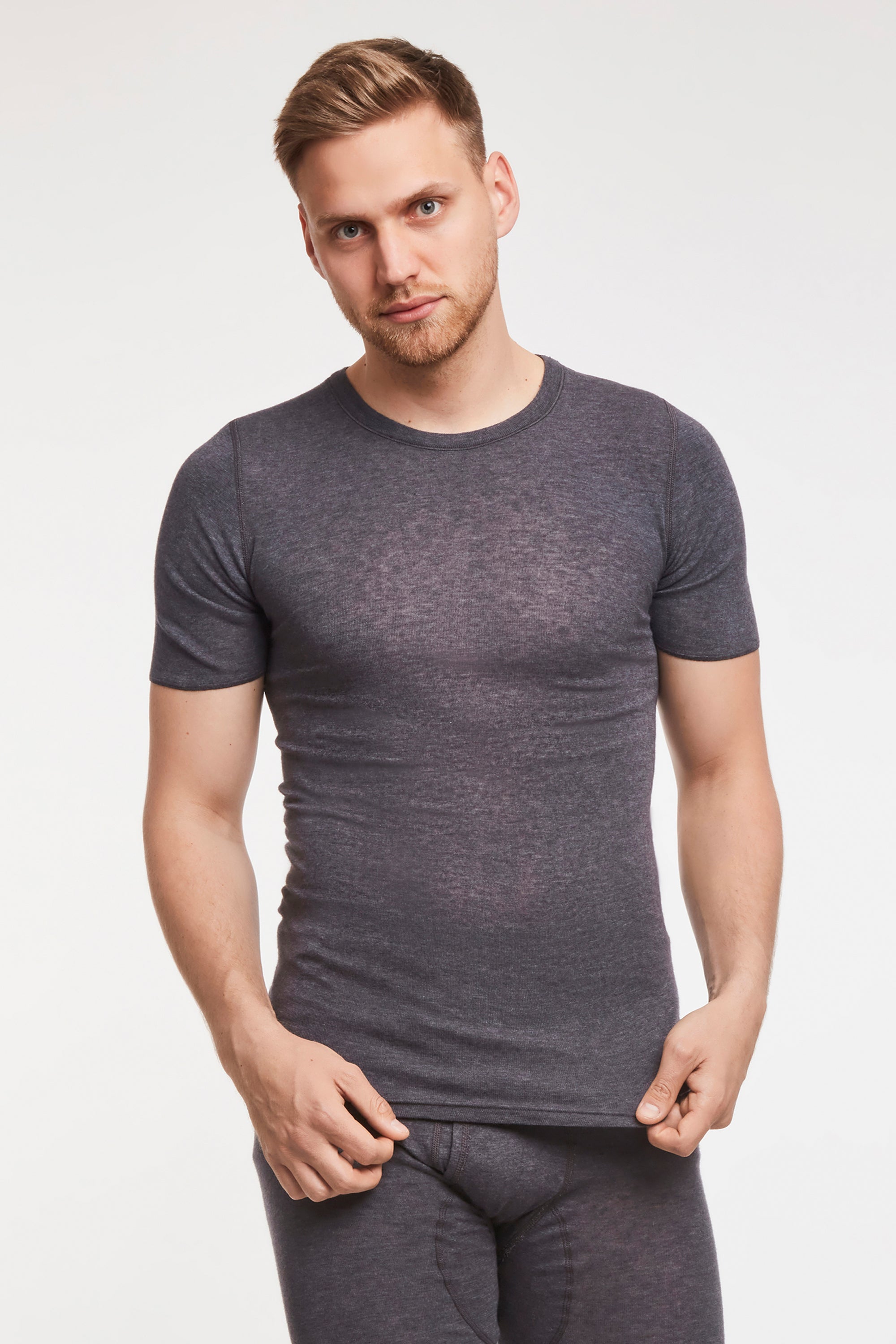 Herren Hemd halbarm - Angora 20 für Freizeit und Sport.