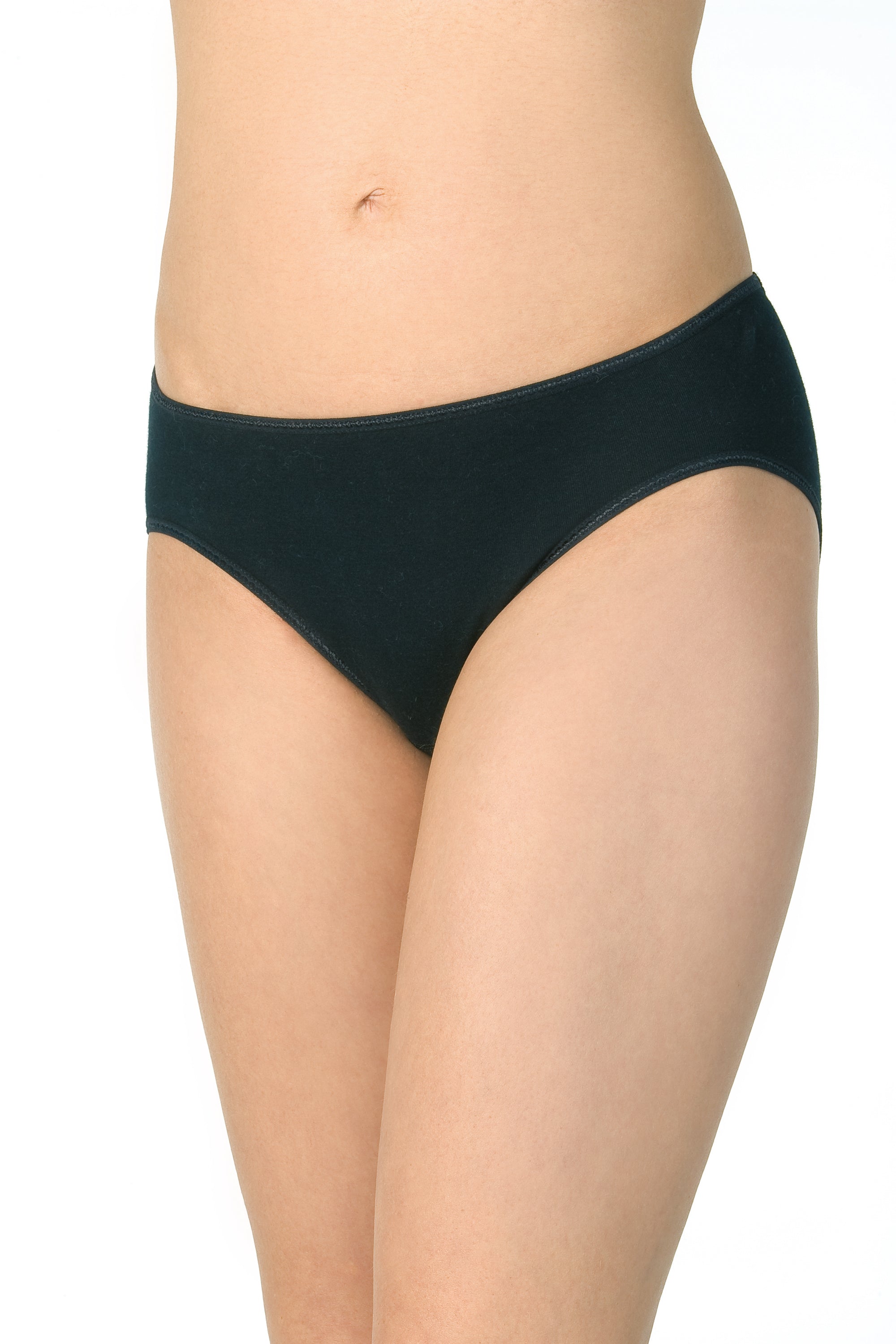 Damen Slip - Seide 100, elegant mit Spitze.