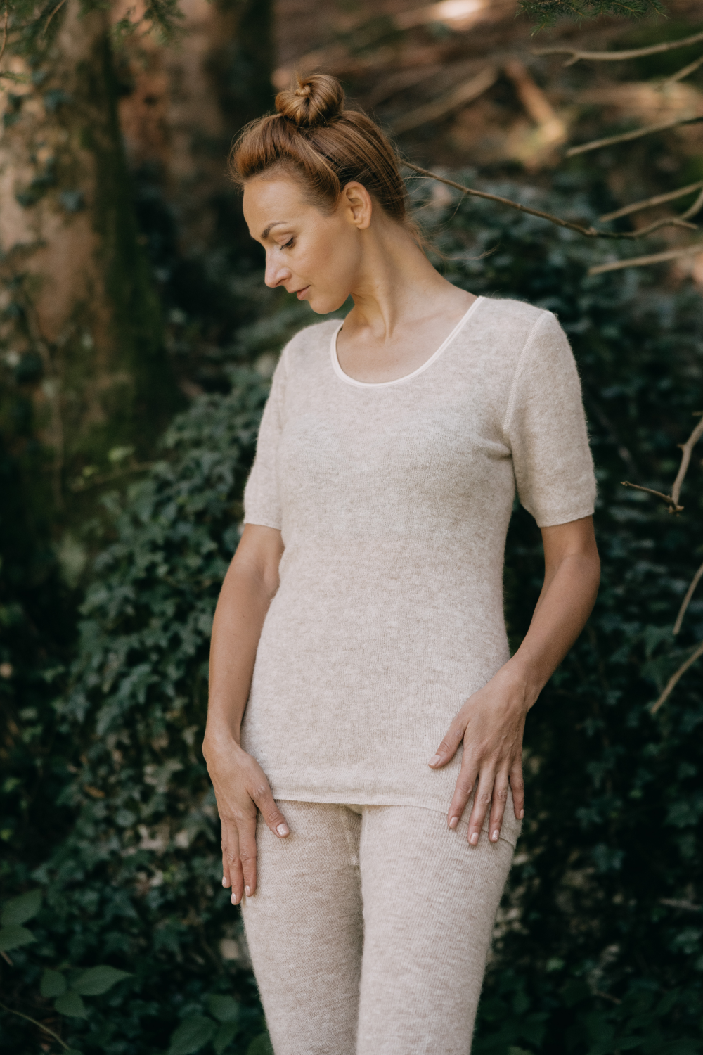 CALYMA Alpaka - BUNDLE Basic halbarm perla