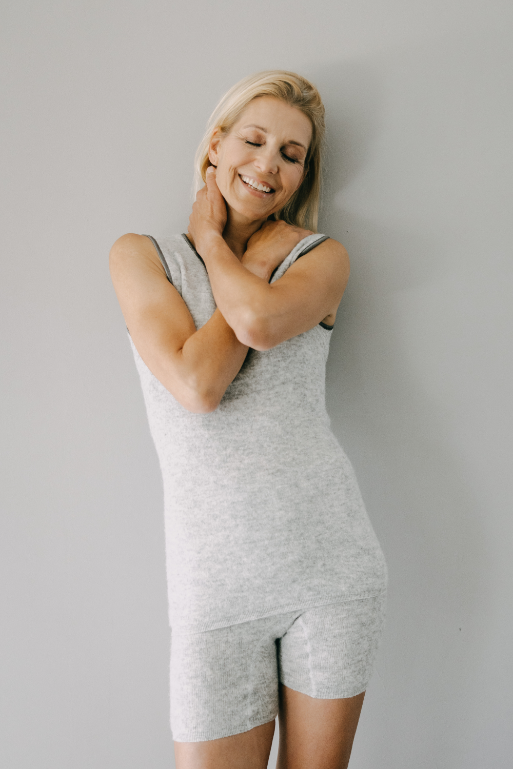 CALYMA Alpaca - BUNDLE Basic Sleeveless Grey