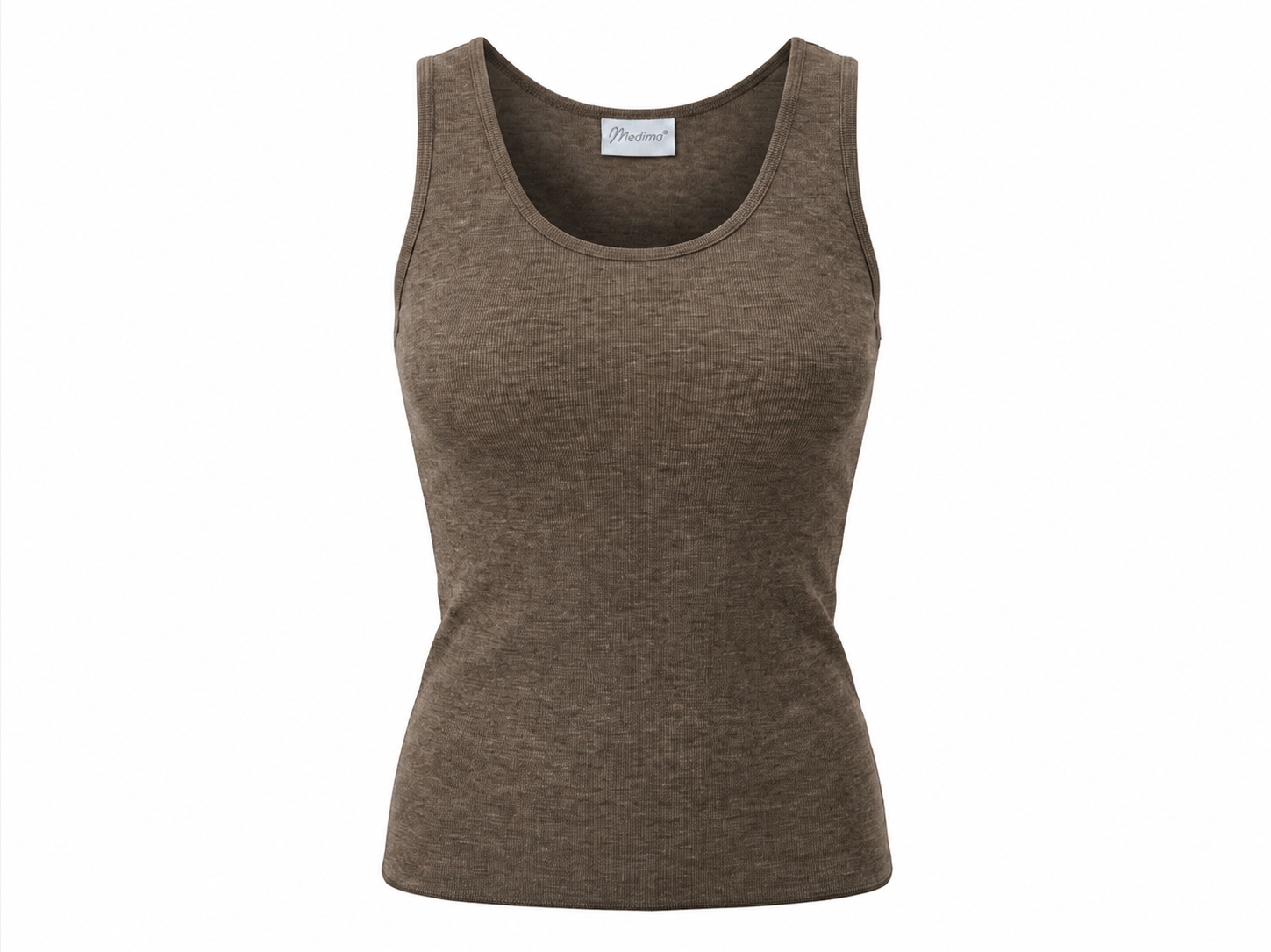 Damen Hemd ohne Arm - Merino - Tencel