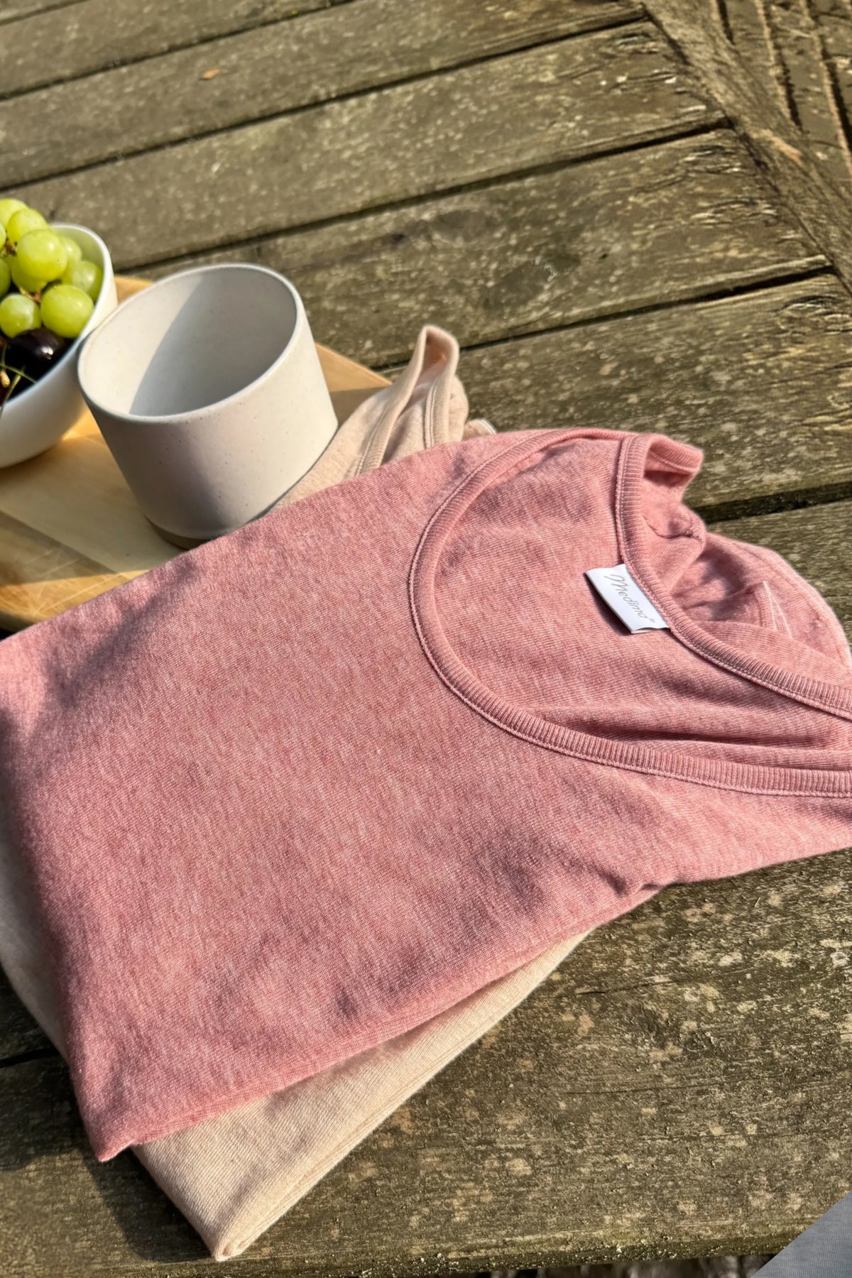 Damen Hemd halbarm - Merino - Tencel