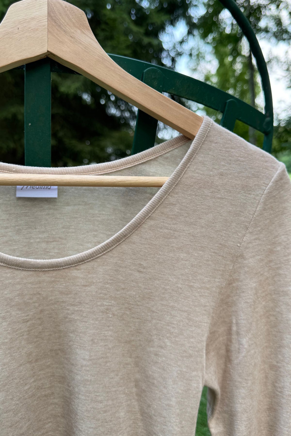 Damen Hemd langarm - Merino - Tencel